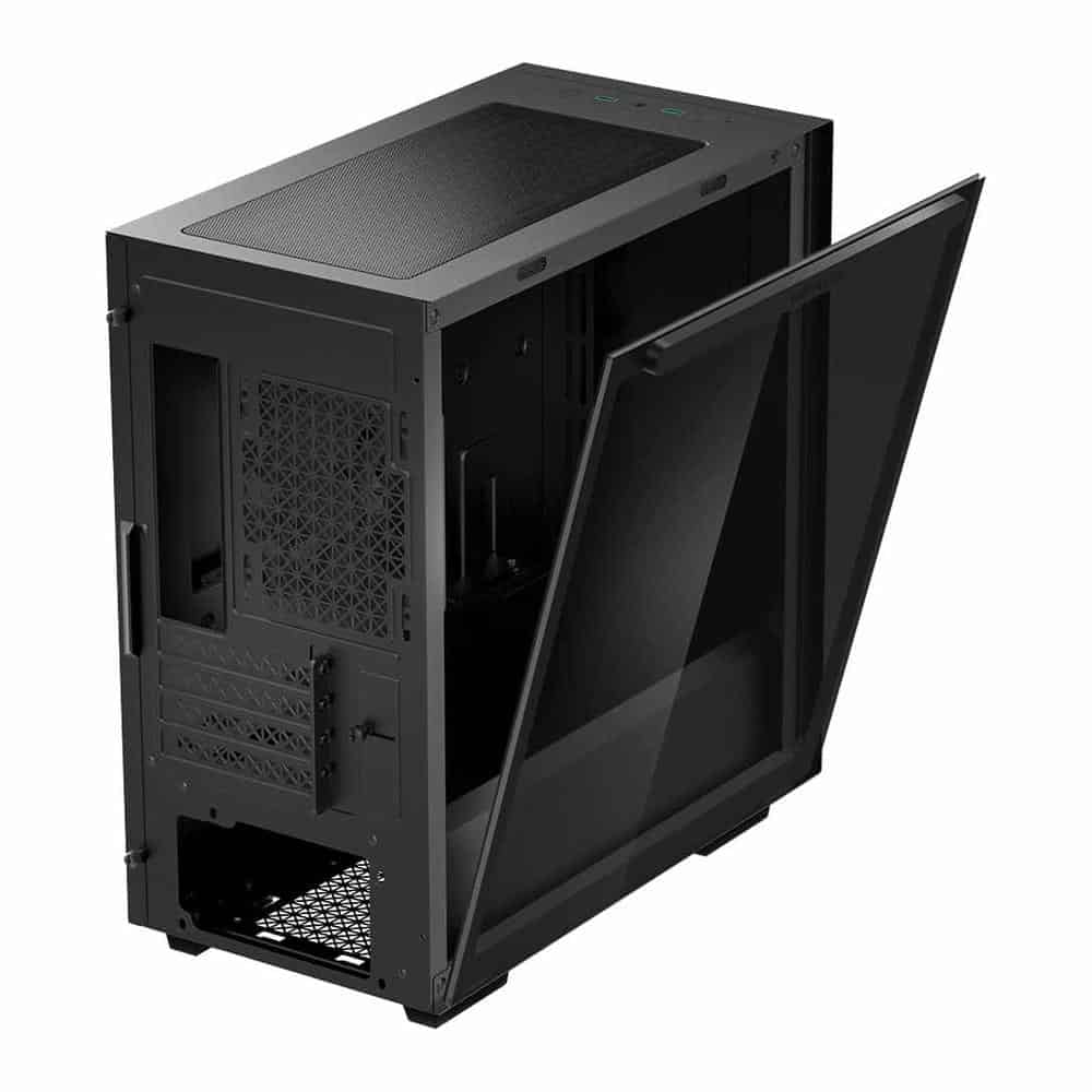 (image for) DEEPCOOL MACUBE 110 micro-ATX Mini Tower Tempered Glass PC Gaming Case Black